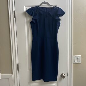 Navy blue dress